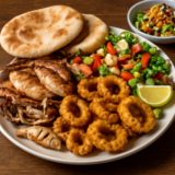 كيلو سبيط مشوى أو مقلى أو طاجن + عيش + سلطة