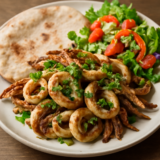 وجبة سبيط (عيش + سلطة)