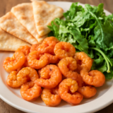 وجبة جمبري صغير (عيش + سلطة)